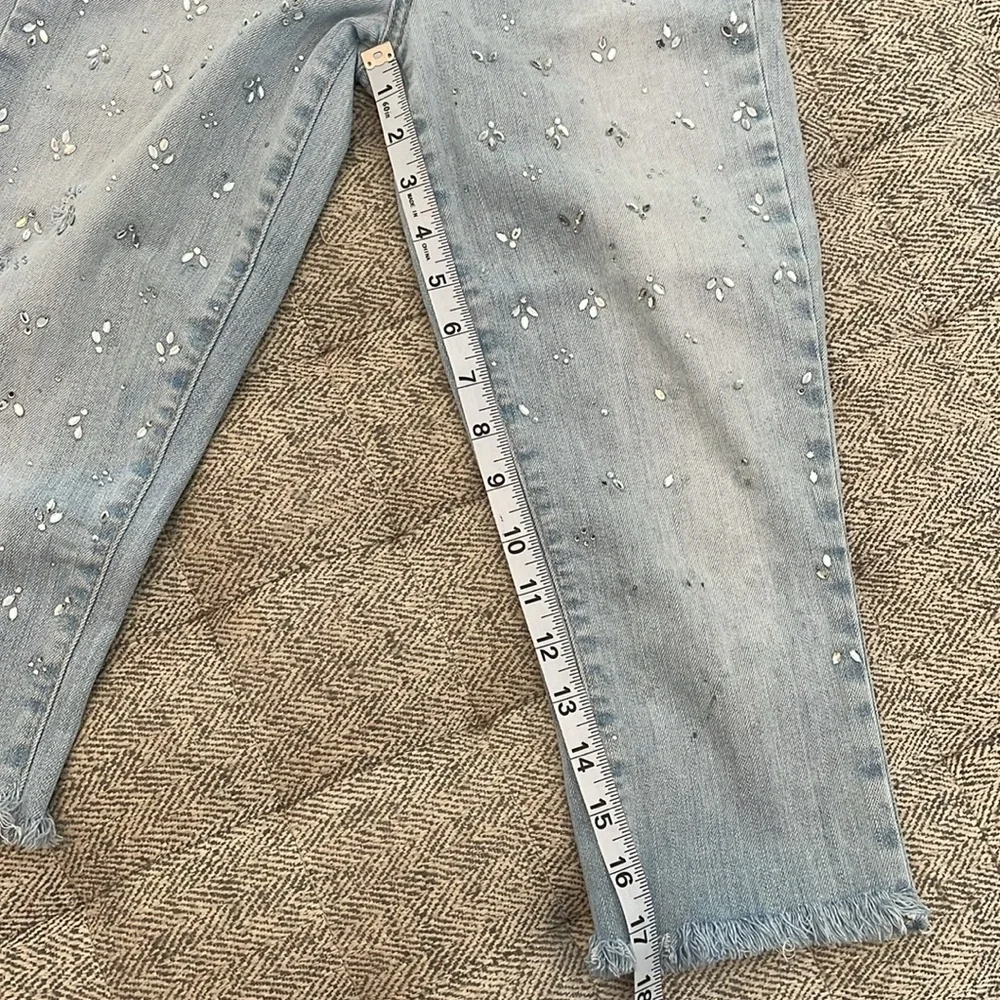 Paige Naomi embellished jeans Verdugo Ultra Sunny size 25